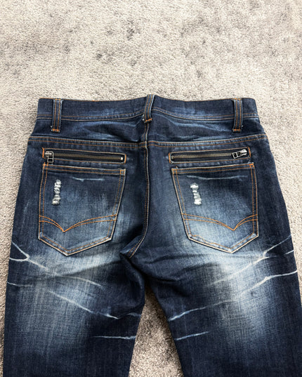 SCISSORS "ICE VEIN" DENIM (S-M)