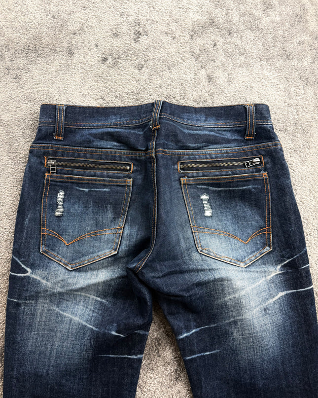 SCISSORS "ICE VEIN" DENIM (S-M)