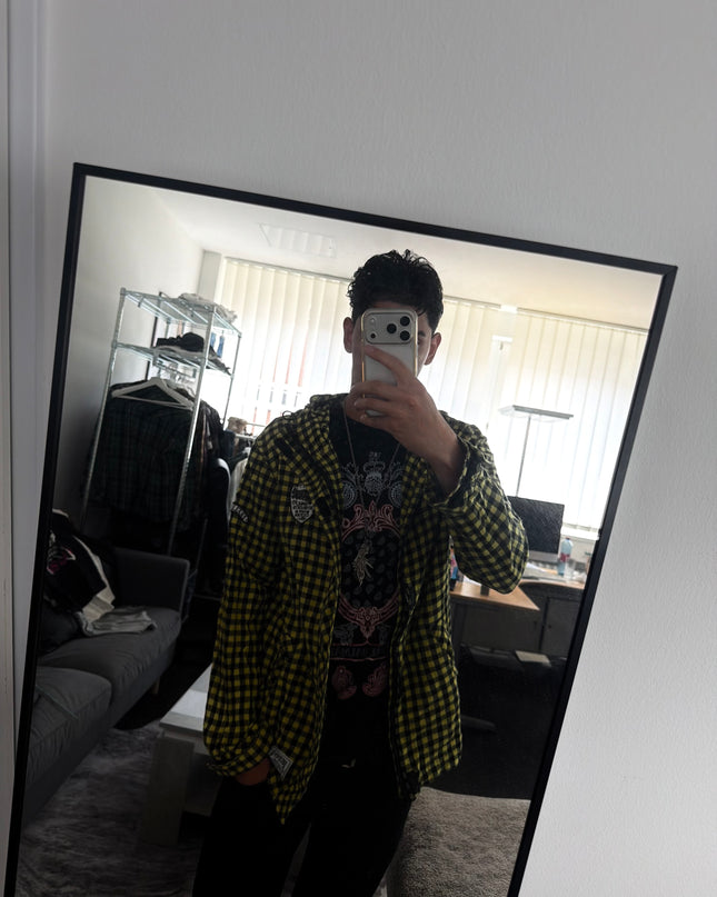 RUSS K "URBAN CHECK" FLANNEL (M)