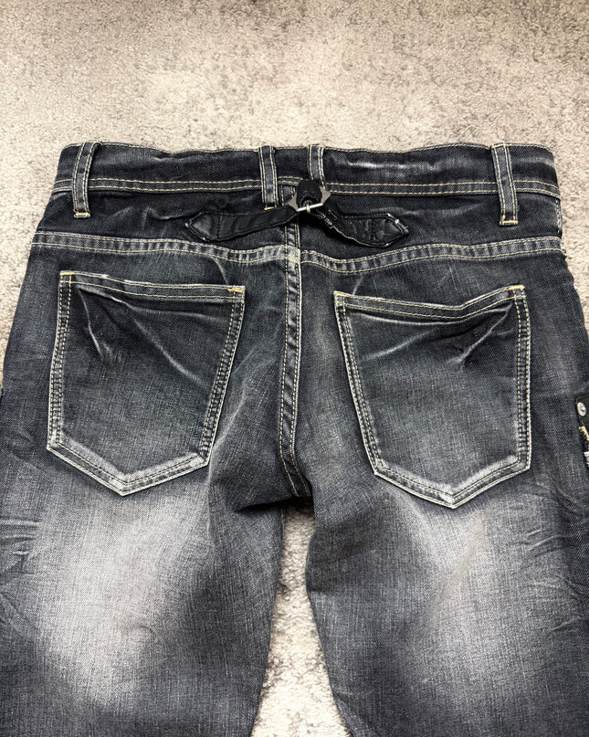 MICHEL KLEIN "SHADOW ANATOMY" DENIM