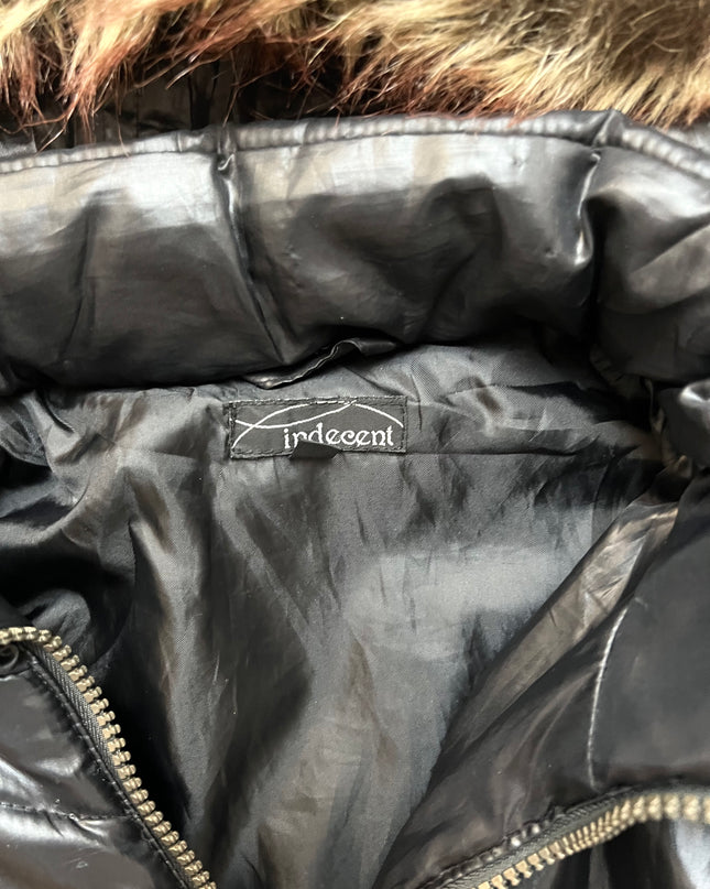 INDECENT "SHADOW FAUX-FUR" PUFFER
