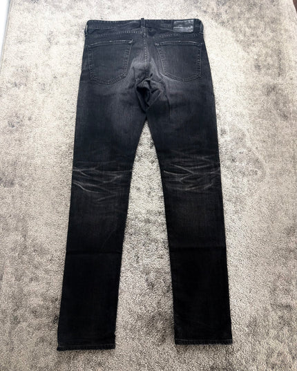 ADRIANO GOLDSCHMIED "MIDNIGHT FADE SLIM" DENIM (M)