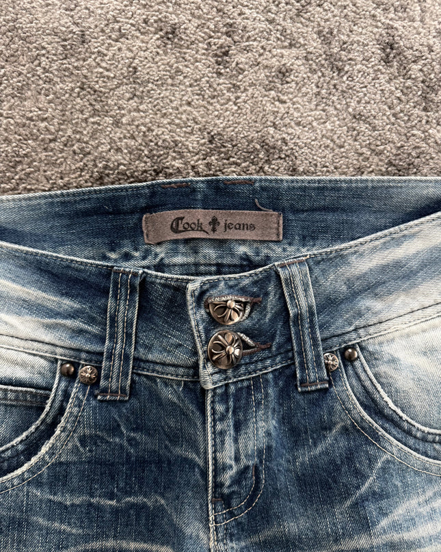 COOK JEANS "SNOW FLASH" DENIM (M)
