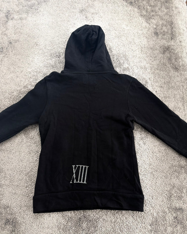 THIRTEEN JAPAN "CRYSTAL LOGO" HOODIE (S-M)