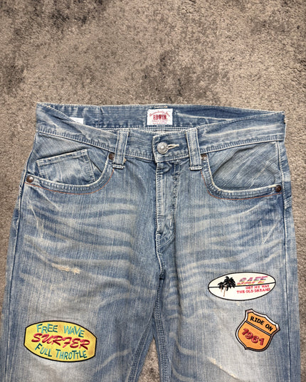 EDWIN "WORN SIGNALS" DENIM
