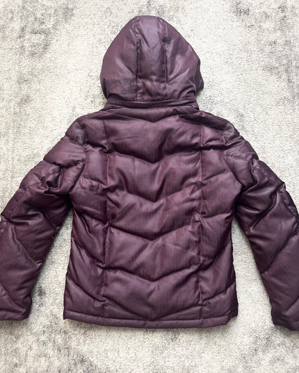 MICHEL KLEIN "CRIMSON WINTER" PUFFER