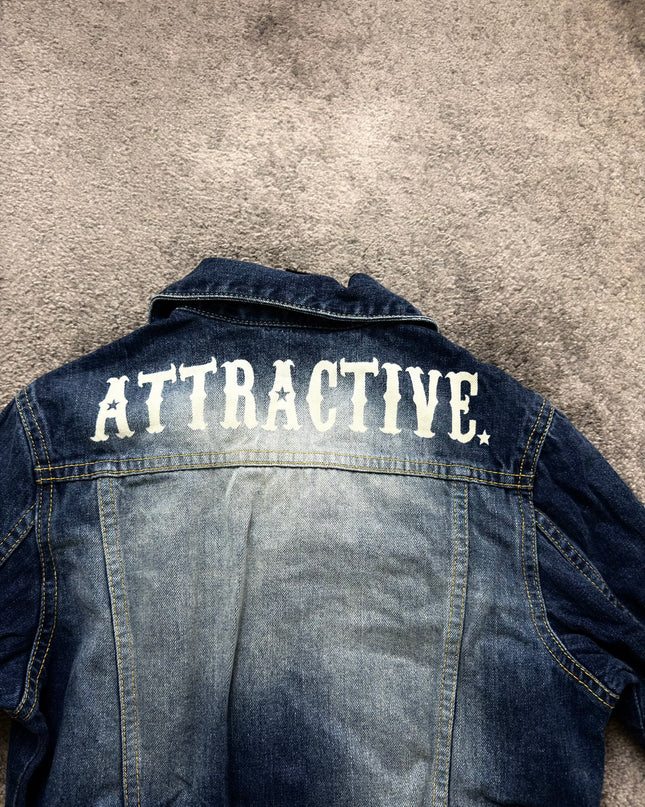 RIOT "REBEL BADGE" DENIM JACKET (S-M)