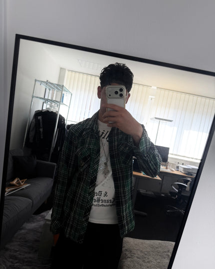 RUSS K "EMERALD RUNAWAY" FLANNEL (M)
