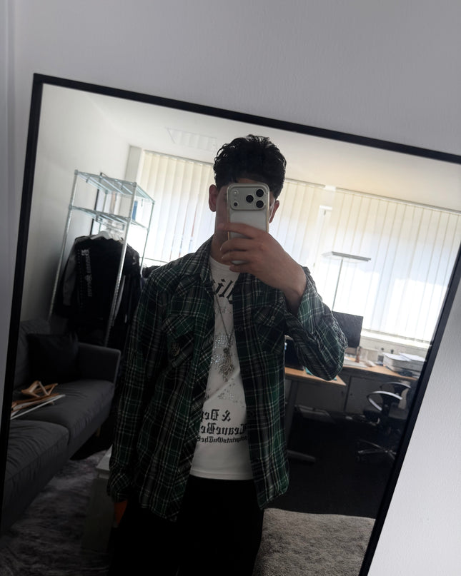 RUSS K "EMERALD RUNAWAY" FLANNEL (M)