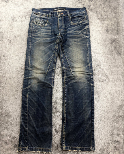 RED PEPPER "UTILITY ZIP" DENIM (M-L)