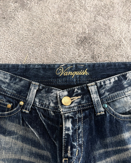 VANQUISH "DESTROYED INDIGO" DENIM (S)
