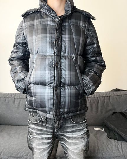 TAKEO KIKUCHI "SHADOW PLAID SENTINEL" DENIM