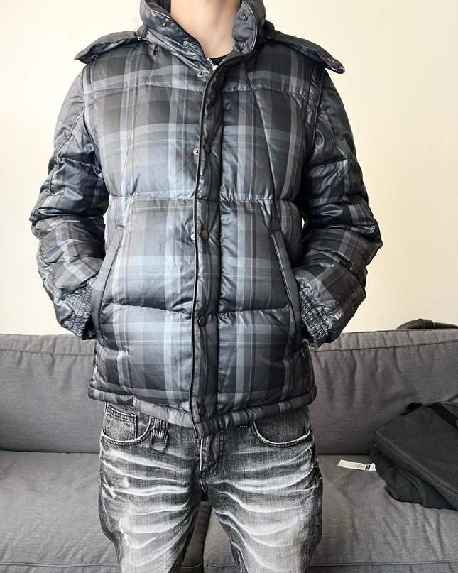 TAKEO KIKUCHI "SHADOW PLAID SENTINEL" DENIM