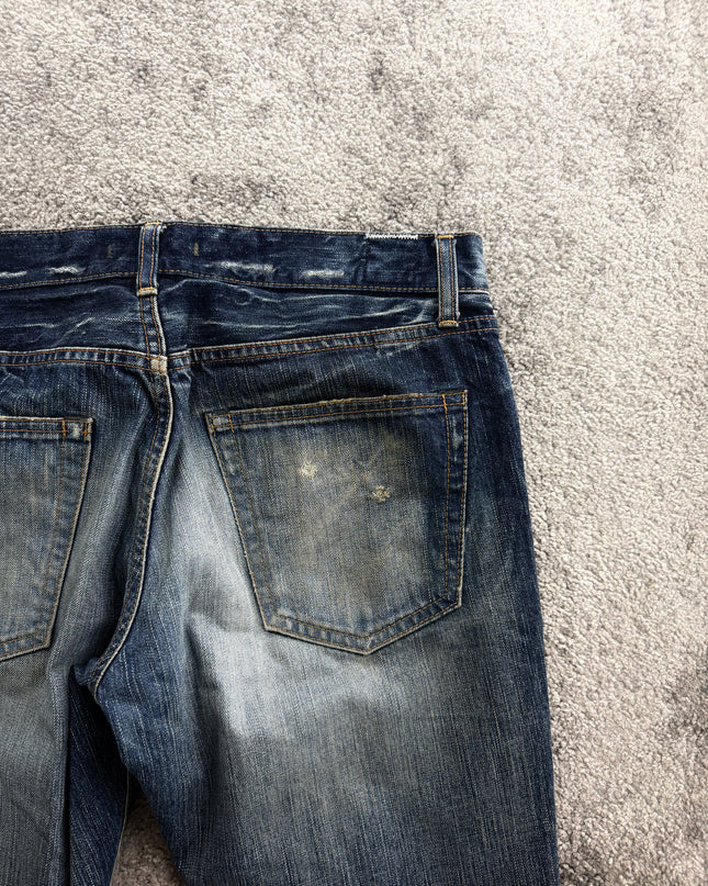 BLUE WAY "CRACKED HORIZON" DENIM (M)