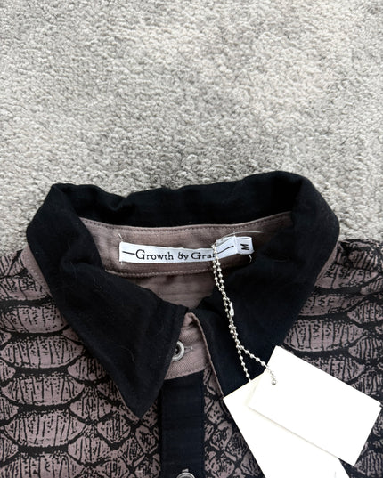 GROWTH "SNAKE FADE" POLO SHIRT (S)