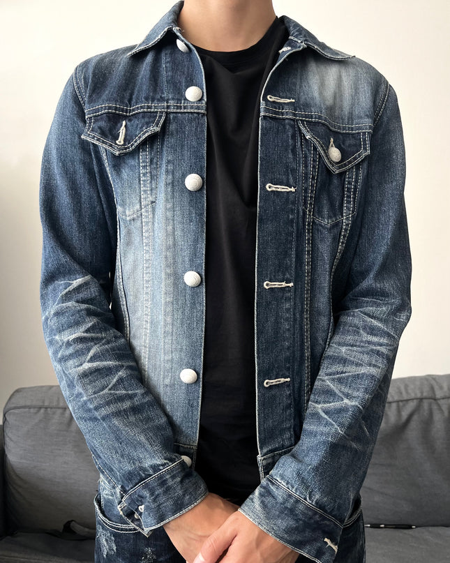 VANQUISH "FADE PHANTOM" DENIM JACKET