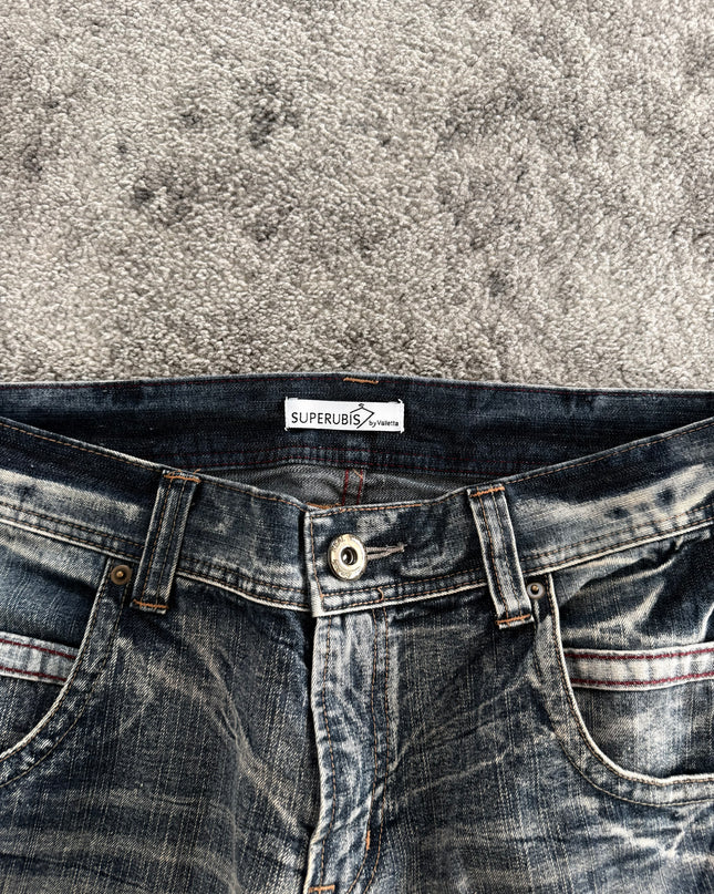 SUPERUBIS "ICE FADE CONTRAST" DENIM (L)