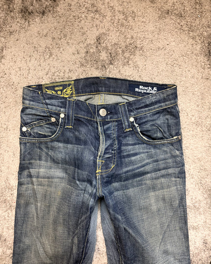 ROCK REPUBLIC “FLARED MEMORIES“ DENIM