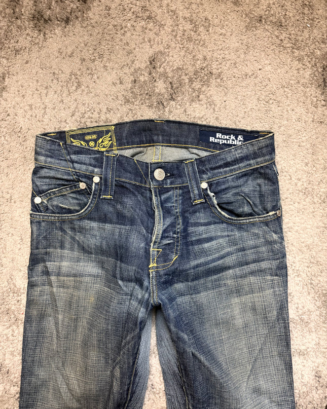 ROCK REPUBLIC “FLARED MEMORIES“ DENIM