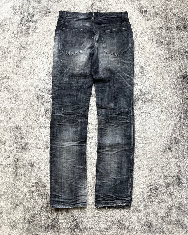 LOUNGE LIZARD "ASH FADE" DENIM