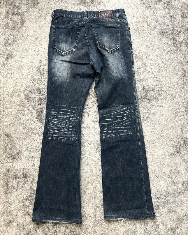A.S.M "CONCRETE BLOOM" DENIM