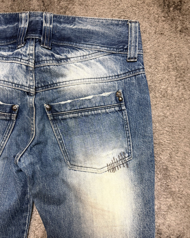 COOK JEANS “STATIC WHISKER“ DENIM
