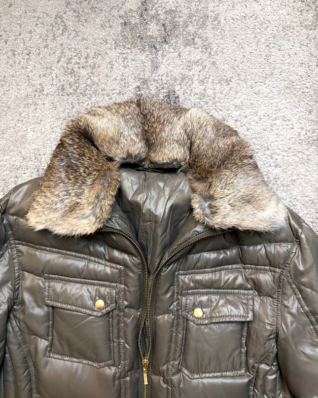 ABAHOUSE "SILENT GRAY" PUFFER