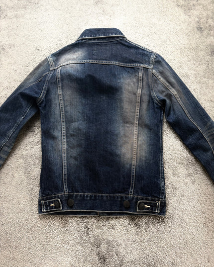 MURDER LICENSE "SHADOW FADE" DENIM JACKET (S-M)