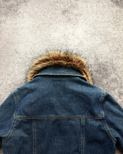 HEISEI "FUR RIOT" DENIM JACKET