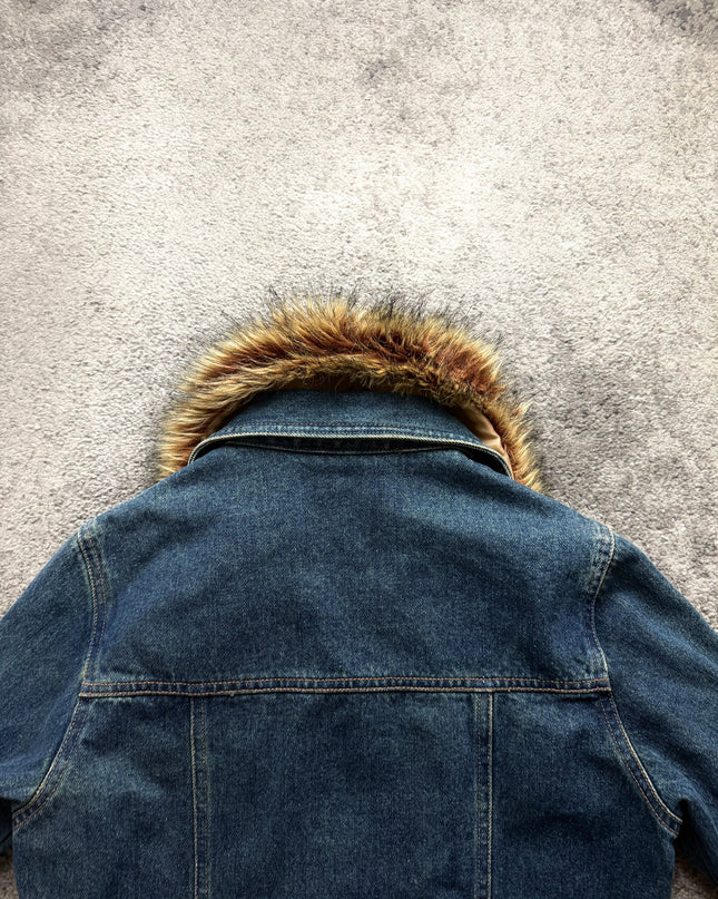 HEISEI "FUR RIOT" DENIM JACKET