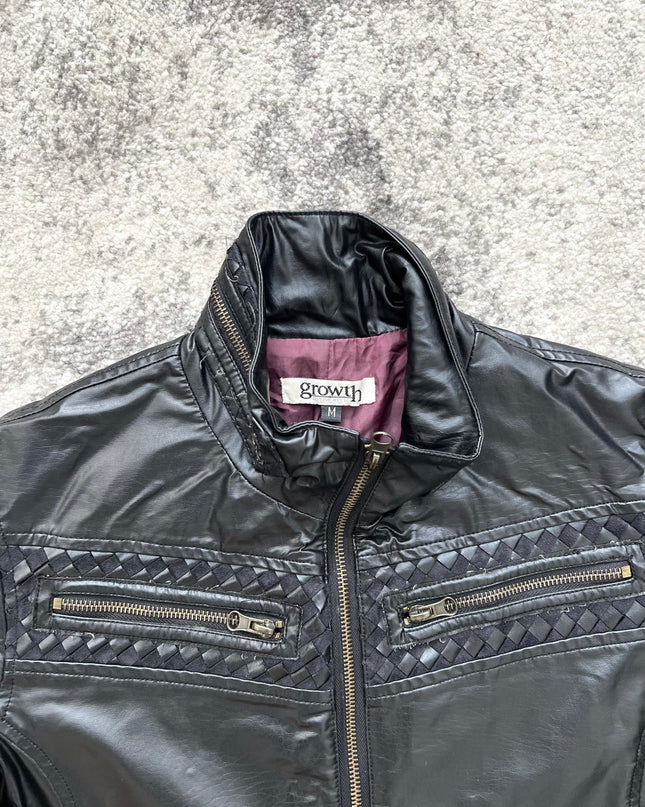 GROWTH LEATHER JACKET
