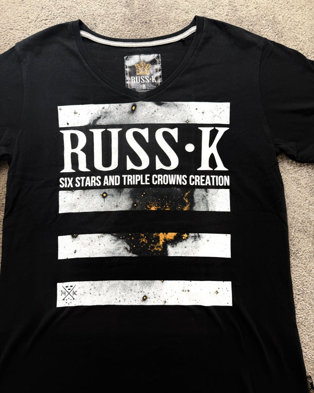 RUSS K "SIX STARS CREATION" TEE (M)