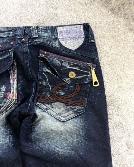 RIOBERA "WEB OF MIDNIGHT" DENIM (S-M)