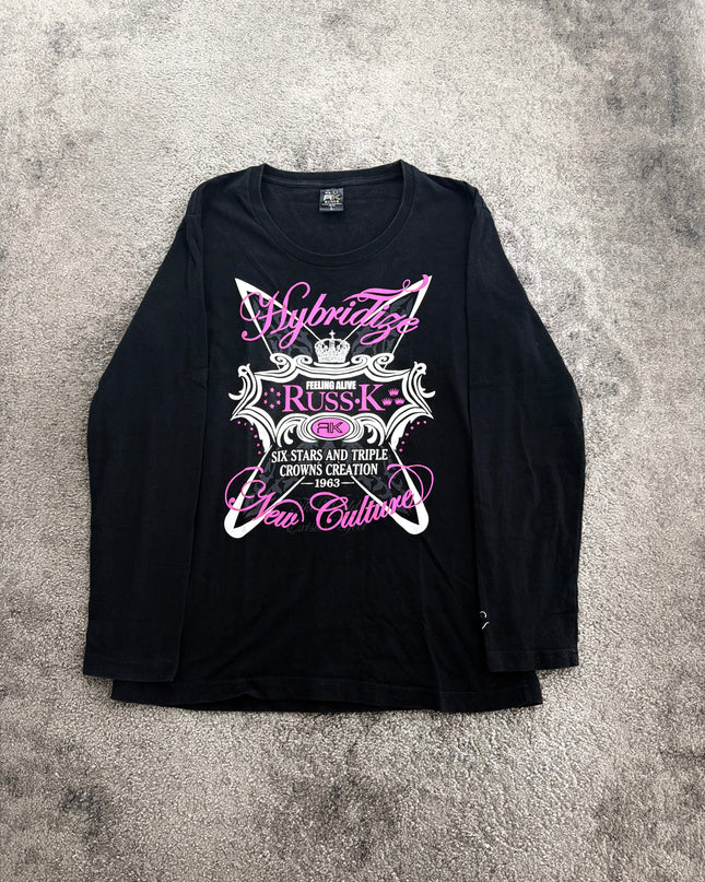 RUSS K "NEON CREST" LONGSLEEVE (S-M)