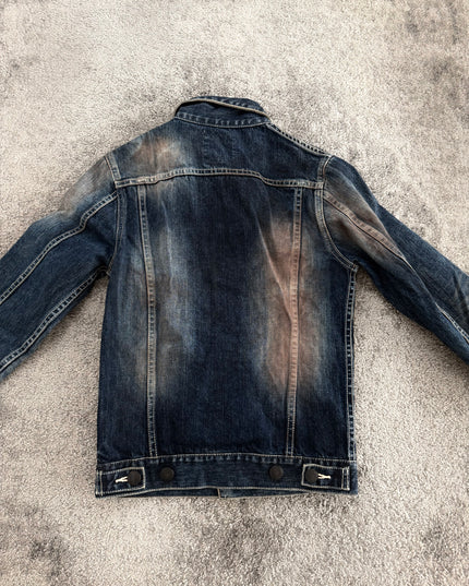 MURDER LICENSE "BURN FADE RIDER" DENIM JACKET