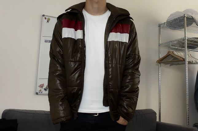 DRIP DROP "RETRO GLACIER" PUFFER