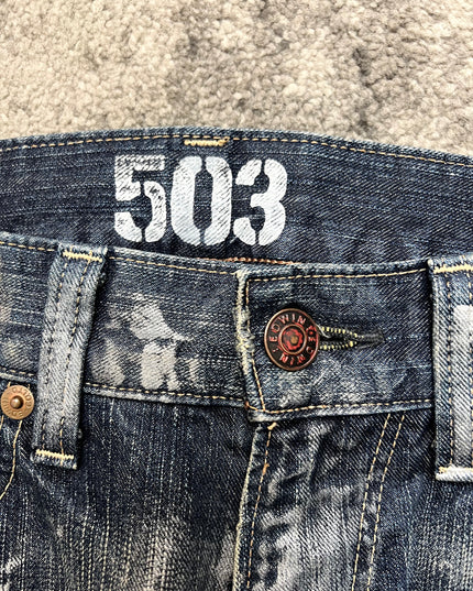BLUE TRIP 503 "RUINED SAINTS" DENIM