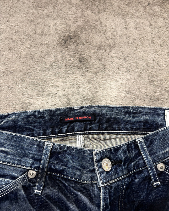 BLUE WAY "DARK FADE" DENIM