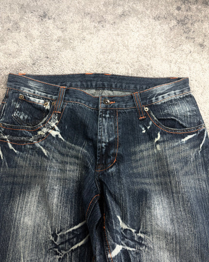 DEVGRU "DISTRESSED FADE" DENIM (M)