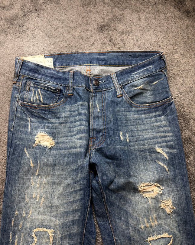 ABERCROMBIE & FITCH "REBEL FADE" DENIM