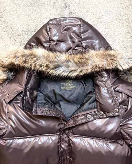 JACKET BAFFY "BROWN NOISE" PUFFER
