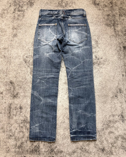 SUPERUBIS "FRACTURED INDIGO" DENIM