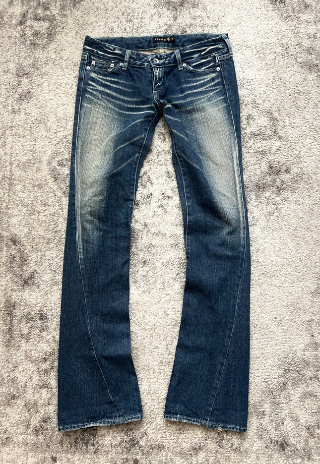 EGOIST "INDIGO SWERVE" DENIM
