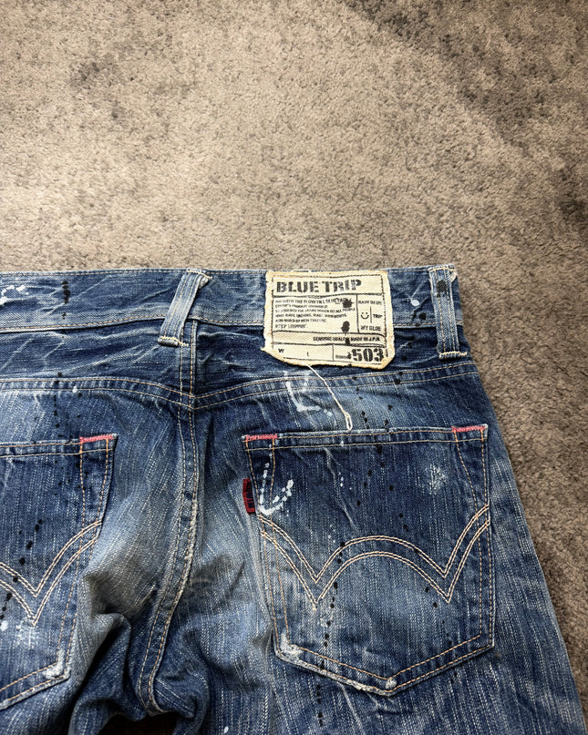 BLUETRIP "SCARRED INDIGO" DENIM