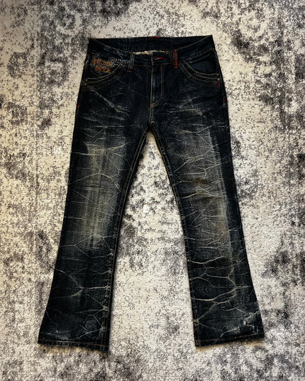 SKY BOMBER GRAPHIC DENIM