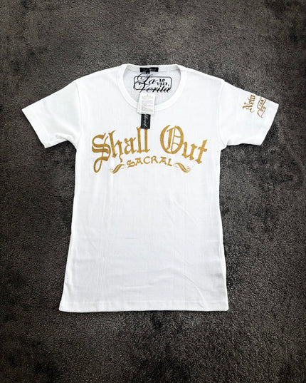 CLASH AHEAD "SACRAL SCRIPT" TEE (S)