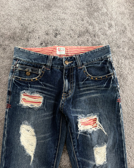 PINBALL "BORDER DAMAGE" DENIM (M)
