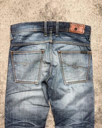 BLUE WAY "MIDNIGHT FADE 2" DENIM