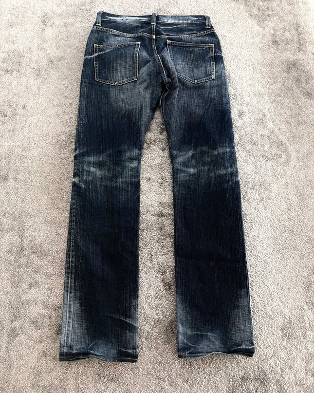 TAKEO KIKUCHI "NOIR FADE" DENIM (S)