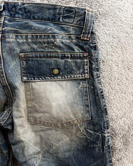 BLUE WAY "UTILITY FADE" DENIM (M)